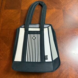 Jump From Paper  Black White Purse  Bag 2D Bag Cartoon